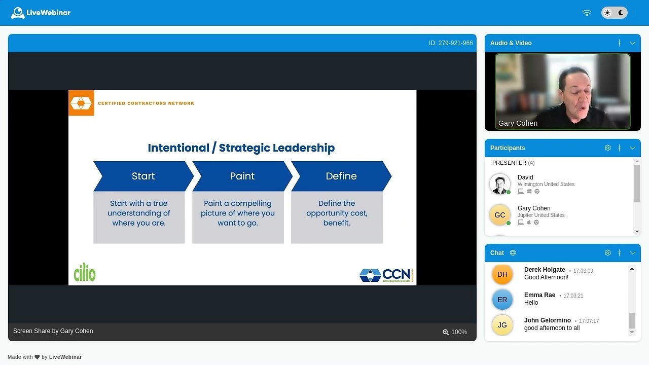 Managing By the Numbers CCN Training