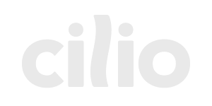 Cilio logo white