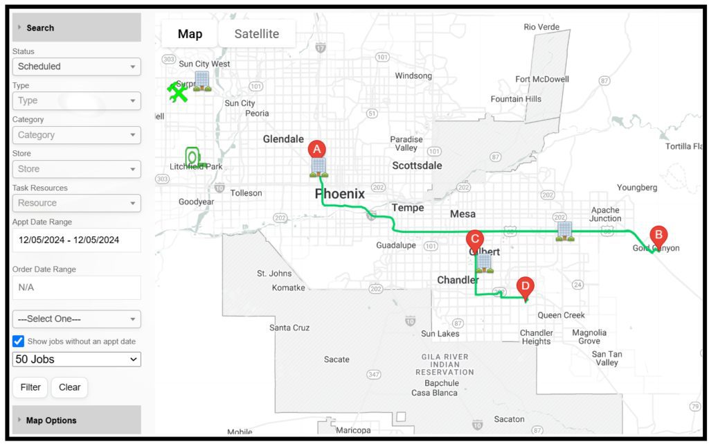 Christmas List Map Pic Christmas List Map Pic