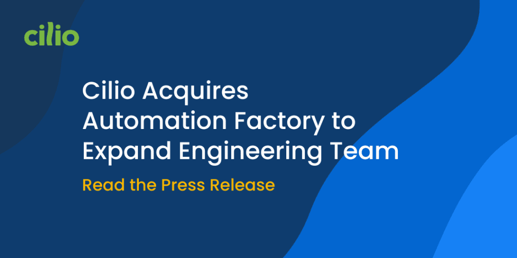 Cilio Acquires Automation Factory to Expand Engineering Team