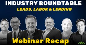 Leads, Labor and Lending: The Three Pillars Every Contractor Must Master in 2026 Cilio Webinar Recap