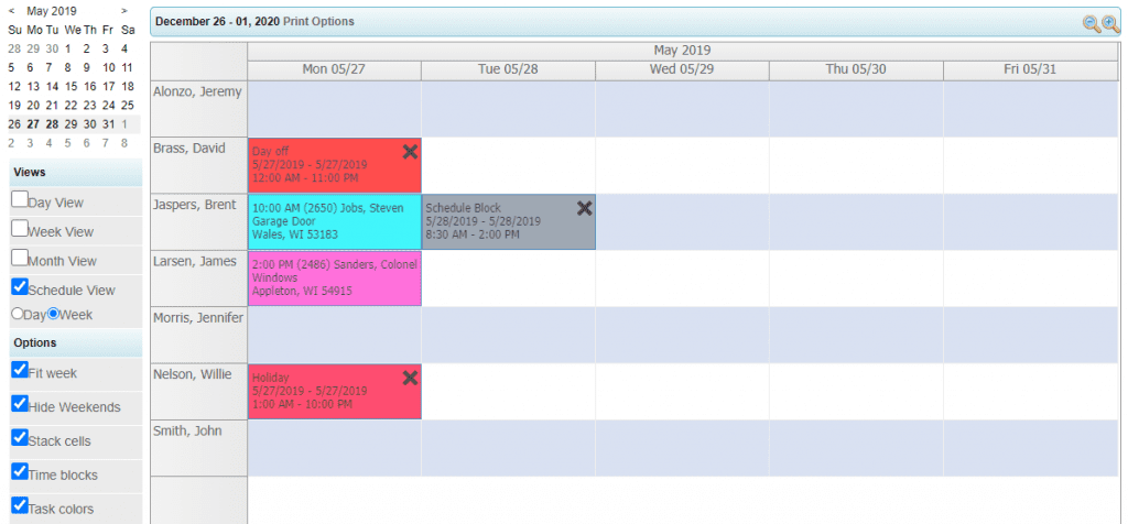 Superior Scheduling & Job Management for Installation Companies