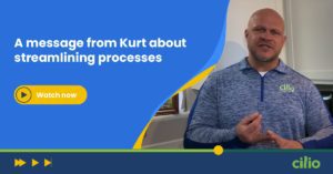 A message from Kurt about streamlining